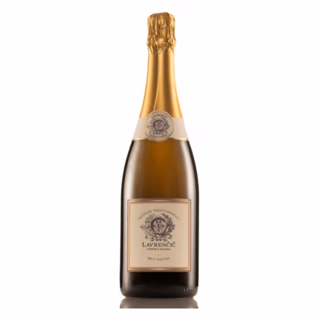 Penina Brut Nature – Lavrenčič Estate, penina iz Vipavske doline