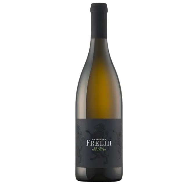 Zeleni Silvanec Frelih – elegantno belo vino iz Dolenjske v steklenici z značilno etiketo